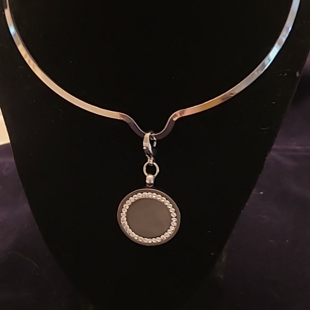Sterling Silver and CZ pendant
